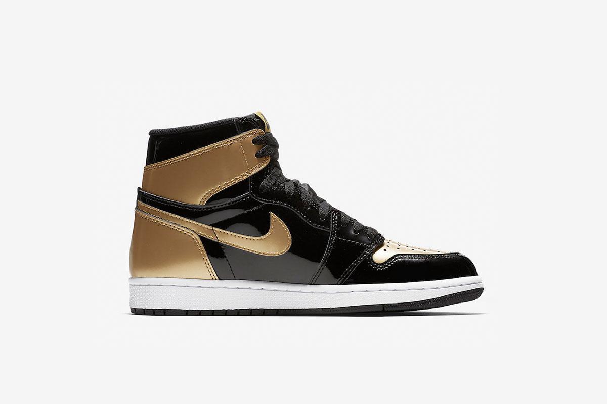 Air Jordan 1 Retro High OG NRG Gold Toe 861428 007 AFEW STORE